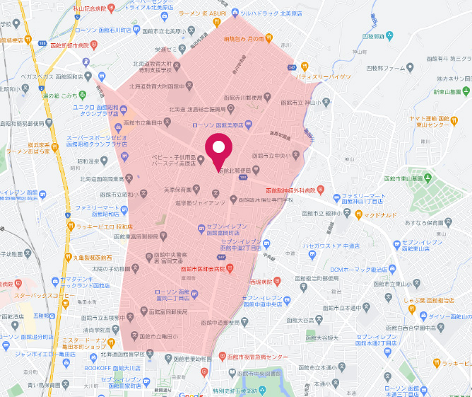 エリアマップ