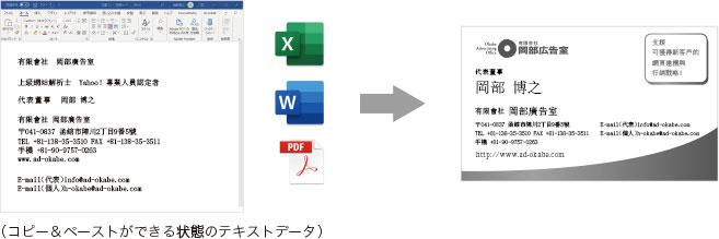 翻訳名刺
